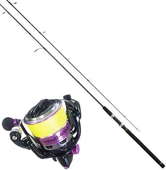 PURPLE RAIN 9ftシーバスロッドとスピニングリール3000番のセット PURPLE RAIN 9ftシーバスロッドとスピニングリール3000番のセット